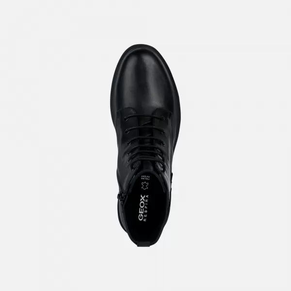  Damen-Stiefeletten GEOX SPHERICA EC1 G004200 SCHWARZ 