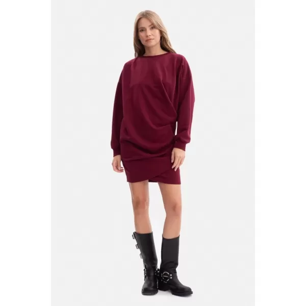  Kleid BEWEAR B298 BURGUND 