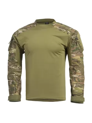 T-Shirt PENTAGON WOLF COMBAT SHIRT CAMO K02025 GRASMANN