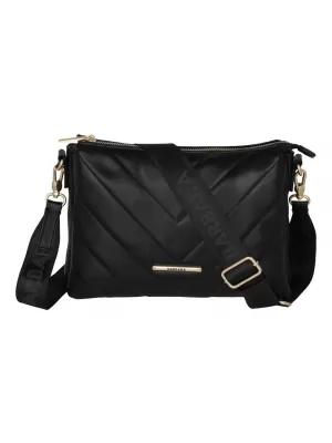 Handtasche TRAVELITE BARBARA COZY CROSSBODY BAG TRIO SCHWARZ