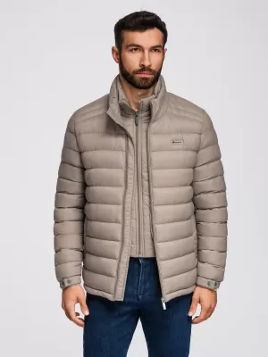 Jacke OMBRE OM-JALP-0231 DUNKLER BEIGE