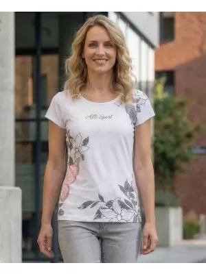 Frauen Freizeit t -Shirt Premium ALTISPORT VOJ/ALW119TR06 WEIß