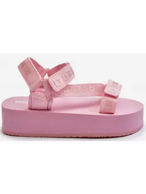 Damen-Plateausandalen BIG STAR NN274A041 ROSA Big Star Shoes