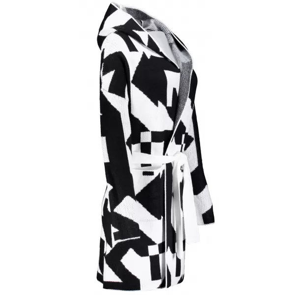  Damenpullover ALTISPORT GEMA SCHWARZ/WEIß 