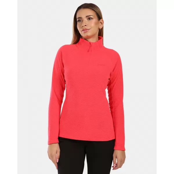  Fleece-Sweatshirt für Damen KILPI ALMERI-W ZL0211KI ROSA 