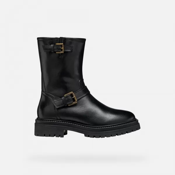  Damenschuhe GEOX IRIDEA G009625 SCHWARZ 