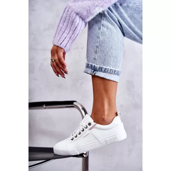  Damen-Sneaker BIG STAR KK274005 WEISS Big Star Shoes 