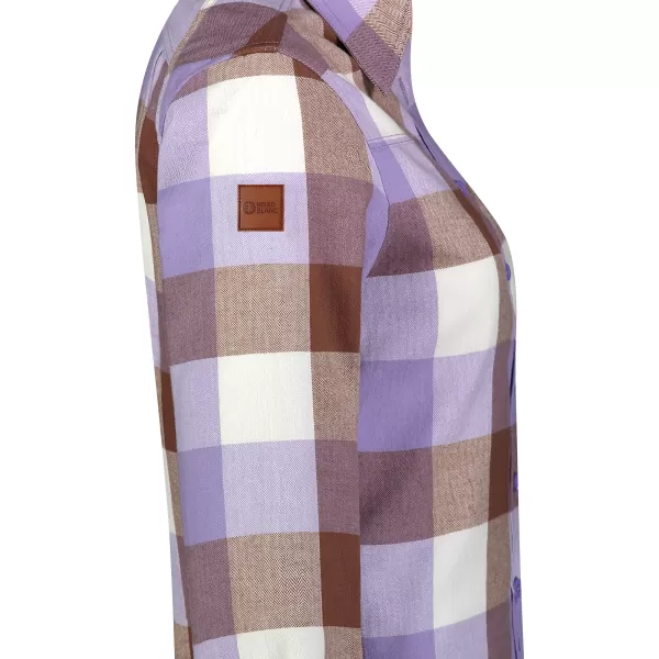  Frauenflanellhemd NORDBLANC HALCYON NBSSL8244 LILA 