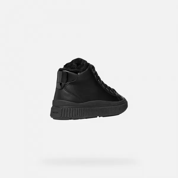  Mädchen-Sneaker GEOX LAQUINNY J46M3G00085C9999 SCHWARZ 