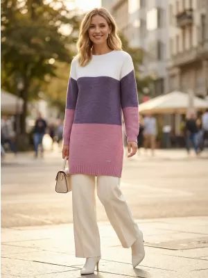 Damenpullover KIXMI VIENNA ROSA