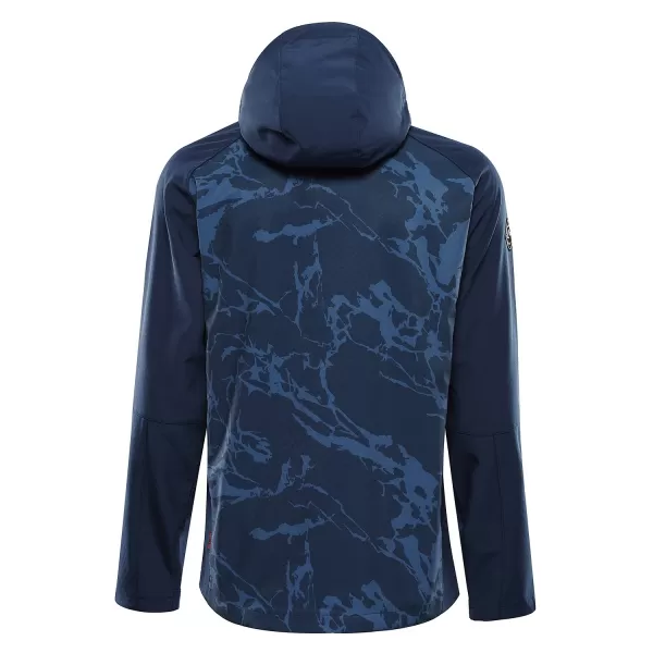  Herren -Softshelljacke ALPINE PRO HOOR BLAU 