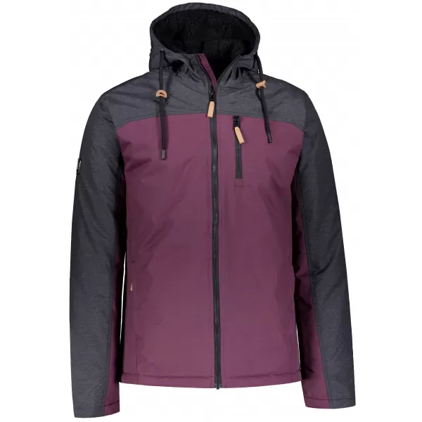  Herren-Winterjacke ALTISPORT NEROM BURGUND 