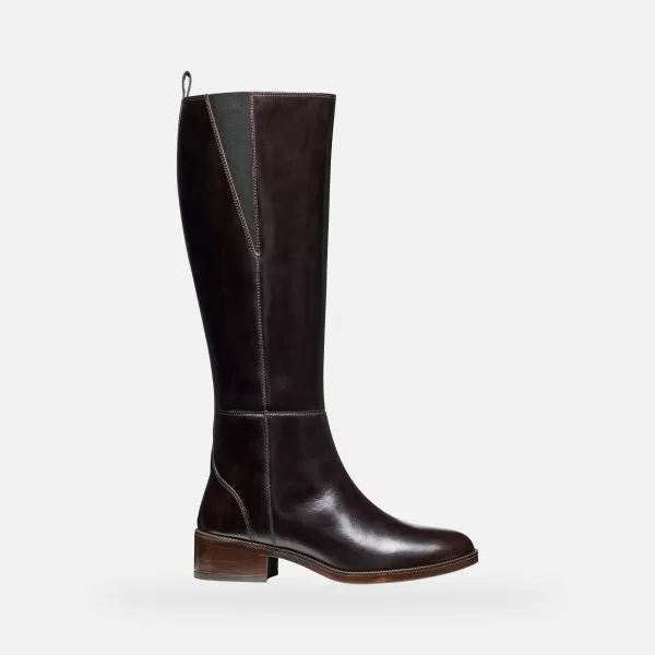  Damenstiefel GEOX CAMEXIA G009526 DUNKELBRAUN 