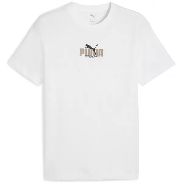  Hemd PUMA GRAPHIC PUMA WEIß 