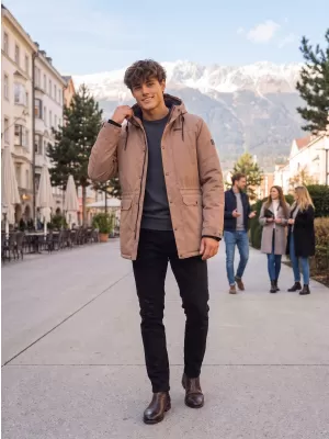 Herren-Winterjacke ALTISPORT GERRY BRAUN