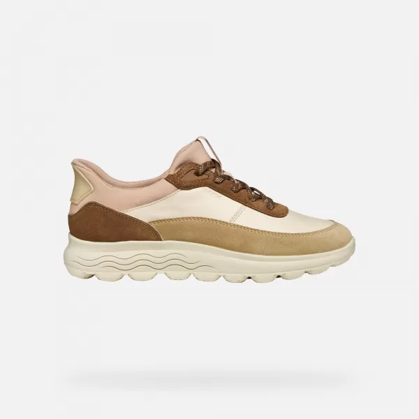  Damen-Sneaker GEOX SPHERICA PLUS G009588 BEIGE 