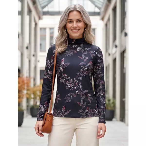  Rollkragenpullover für Damen ALTISPORT GERDA SCHWARZ 