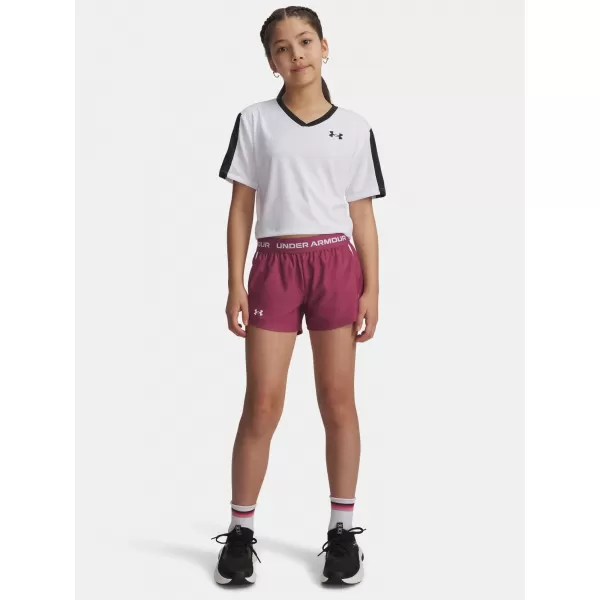  Mädchen-Shorts UNDER ARMOUR G TECH PLAY UP SHORT 1390075-659 ROT 