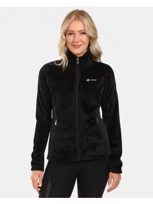 Fleece-Sweatshirt für Damen KILPI SKATHI-W ZL0206KI SCHWARZ