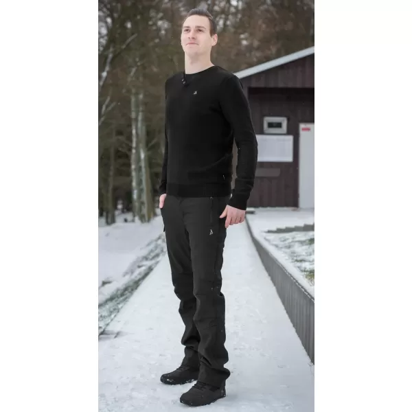  Softshellhose für Herren ALTISPORT CORRON SCHWARZ 