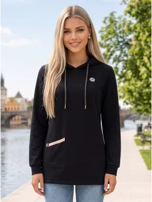 Damen-Sweatshirt ALTISPORT GITA SCHWARZ