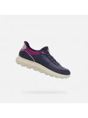 Damen-Sneaker GEOX SPHERICA PLUS FAST IN G009589 DUNKELBLAU