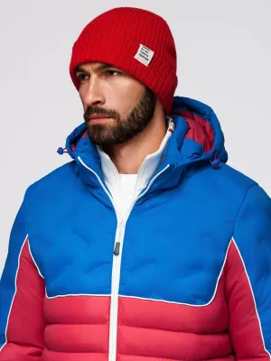 Jacke OMBRE OM-JALP-0206 BLAU UND ROT