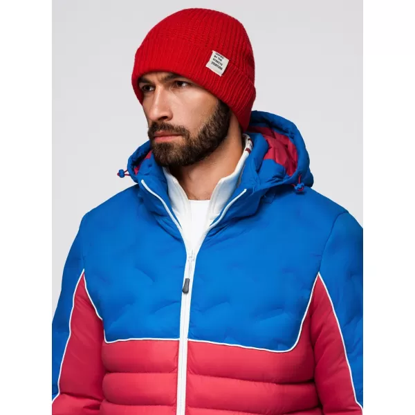  Jacke OMBRE OM-JALP-0206 BLAU UND ROT 