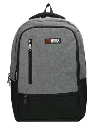 Rucksack ENRICO BENETTI HAMBURG 15 NOTEBOOK BACKPACK HELLGRAU
