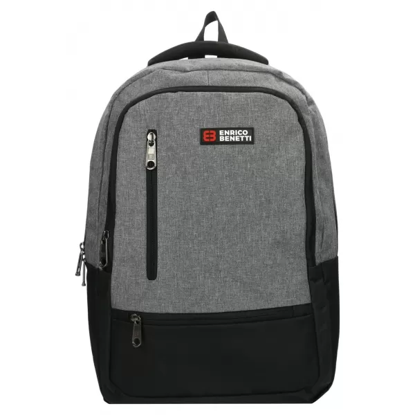  Rucksack ENRICO BENETTI HAMBURG 15 NOTEBOOK BACKPACK HELLGRAU 