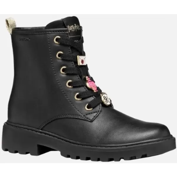  Stiefeletten für Mädchen GEOX B462LC022FUC0724 SCHWARZ 