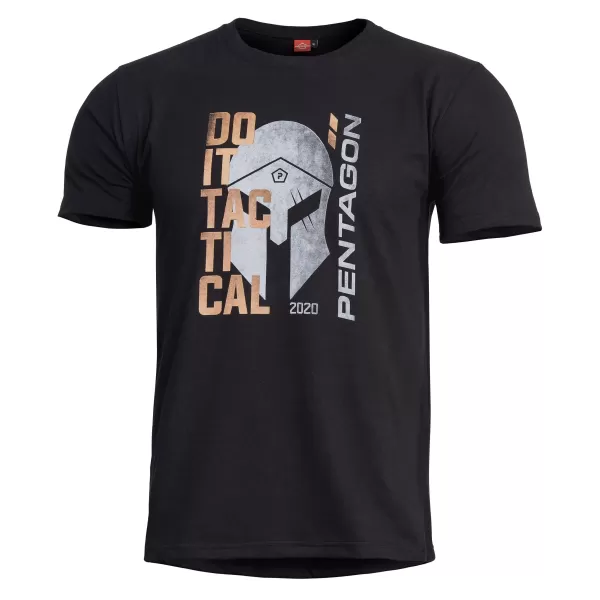  T-Shirt PENTAGON AGERON DO IT TACTICAL K09012 SCHWARZ 
