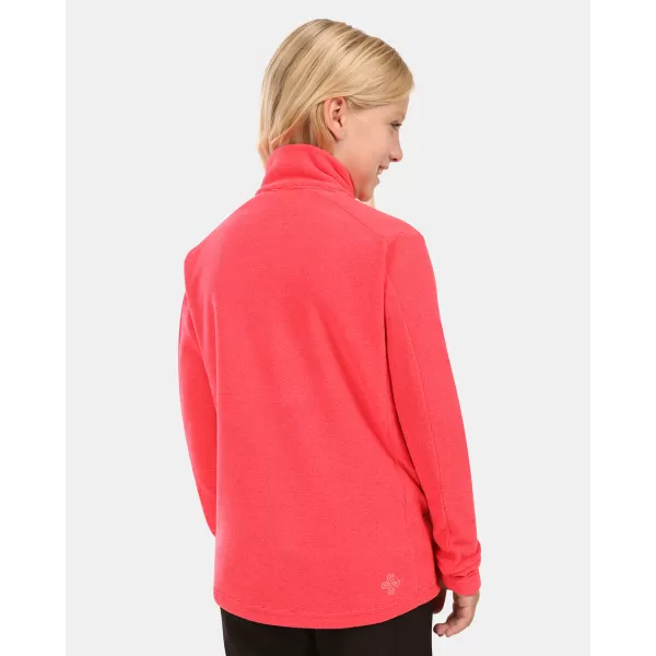  Fleece-Sweatshirt für Kinder KILPI GLAMER-J ZJ0203KI ROSA 