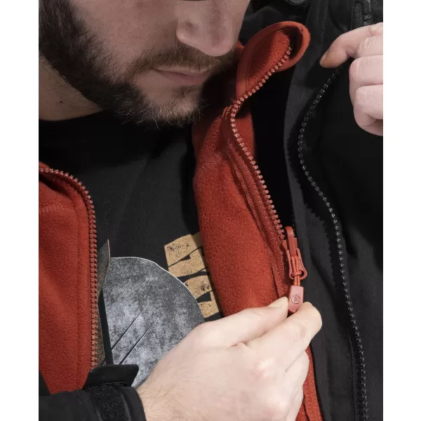  Herren-Sweatshirt PENTAGON ATHOS 2.0 MEN΄S FLEECE JACKET K08047 BRAUNGRAU 