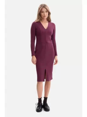 Kleid BEWEAR B307 PFLAUME