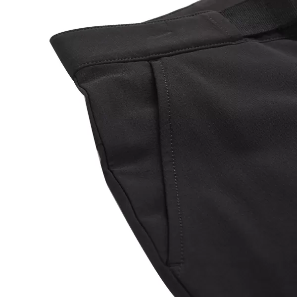  Frauen -Softshell -Hosen ALPINE PRO CORBA LPAF663 SCHWARZ 