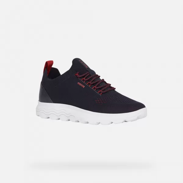  Herren-Sneaker GEOX SPHERICA G002561 DUNKELBLAU 
