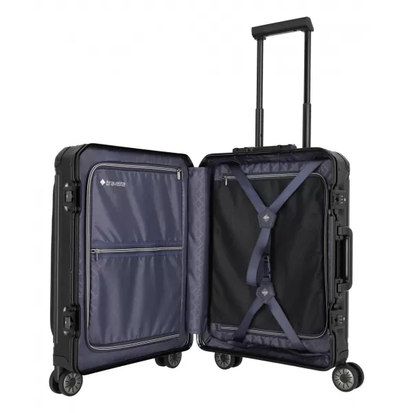  Koffer TRAVELITE NEXT 4W S FRONT POCKET SCHWARZ 