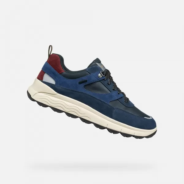  Herren-Sneaker GEOX SPHERICA 4X4 B ABX G011292 BLAU 