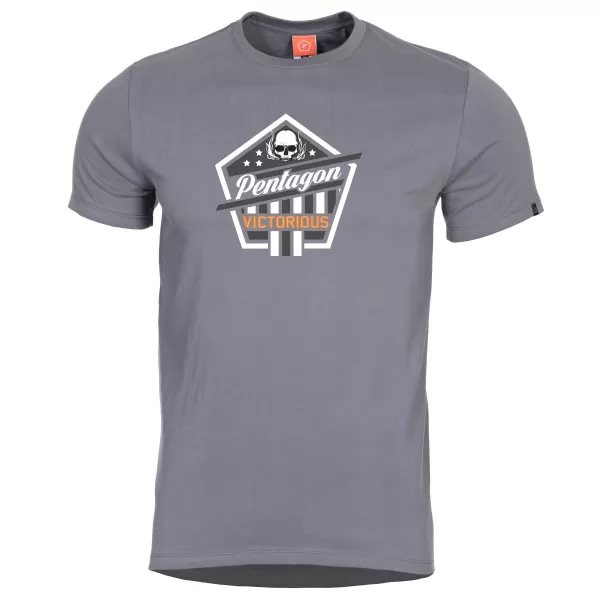  T-Shirt PENTAGON AGERON VICTORIOUS K09012 WOLF/GRAU 