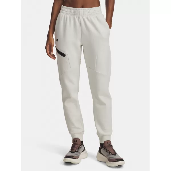  Damen-Jogginghose UNDER ARMOUR UNSTOPPABLE FLC JOGGER 1379846-110 WEIß 
