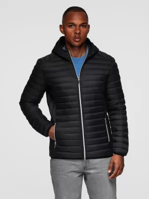 Jacke OMBRE OM-JALJ-0266 SCHWARZ