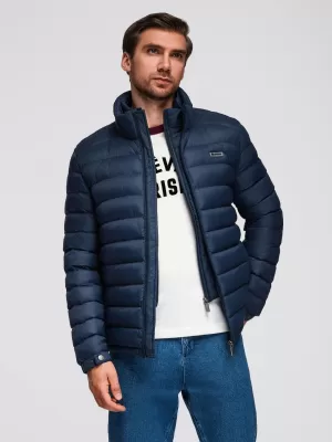 Jacke OMBRE OM-JALP-0231 MARINEBLAU