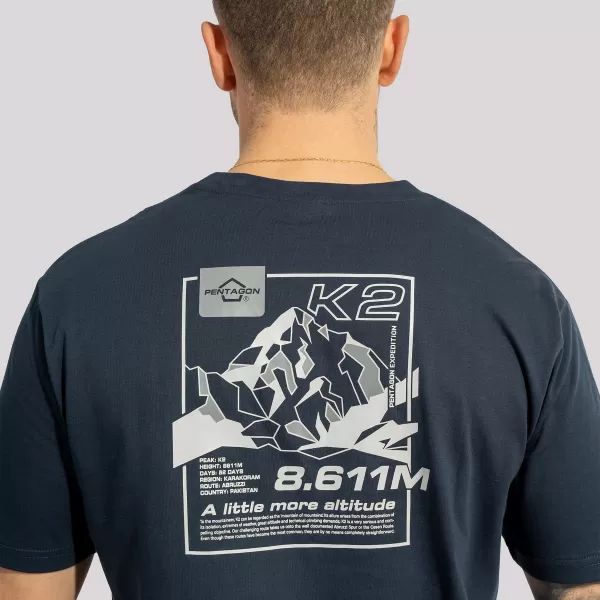  T-Shirt PENTAGON AGERON K09012 MITTERNACHTSBLAU 