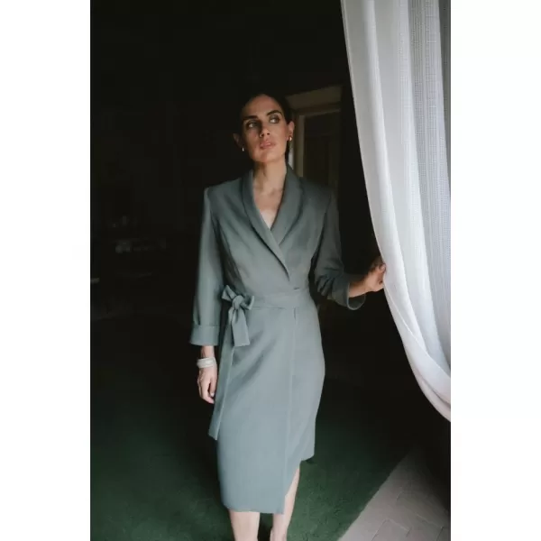  Kleid STYLOVE S415 KHAKI 