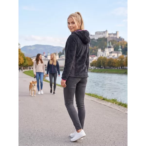  Damen-Sweatshirt ALTISPORT ACERA SCHWARZ 