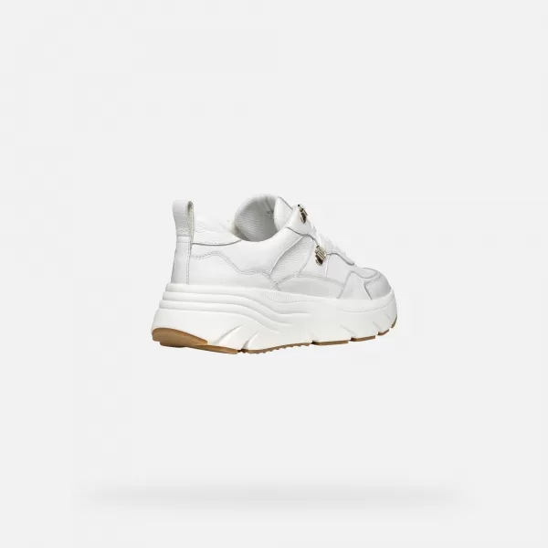 Damen-Sneaker GEOX IAMANTHA WEIß 
