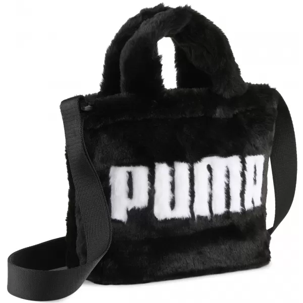  Damenbeutel PUMA UP FAUX FUR MINI SHOPPER BAG 09171301 PUMA SCHWARZ 