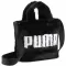 Damenbeutel PUMA UP FAUX FUR MINI SHOPPER BAG 09171301 PUMA SCHWARZ