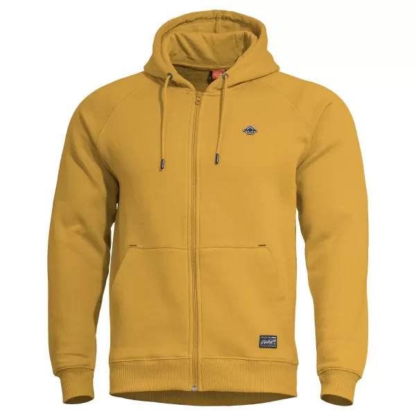  Sweatshirt PENTAGON PHAETON HOOD ZIP SWEATER K09021 TOSKANISCHES GELB 